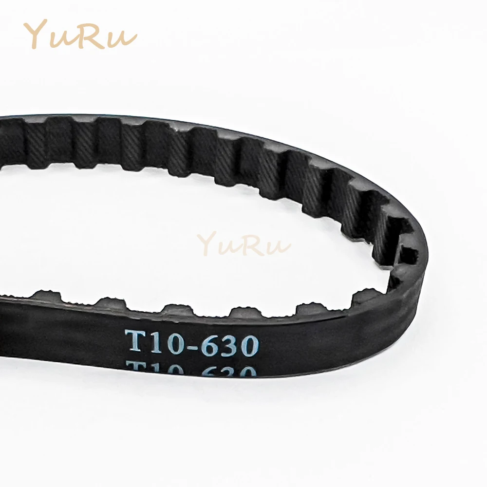 Description Picture 2 of itemT10 Rubber Closed Loop Timing Belt Width 10mm Number of Teeth 63 Teeth Length 630mm Pitch 10mm T10 Synchronous Belt
