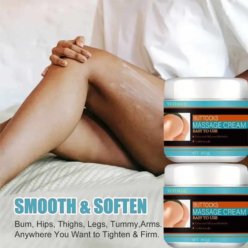 YUITIKUE Buttock Massage Cream  Easy to use, firms and lifts your buttocks, visible results, suitable for all skin types