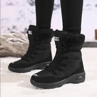 New Winter Women Boots High Quality Warm Snow Boots Lace-up Comfortable Ankle Boots Outdoor Waterproof Hiking Boots Size 36-43 - Image 5