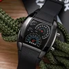Men's LED Aviation-Style Sports Watch - Square Face, Slim Design, Ideal Gift 3