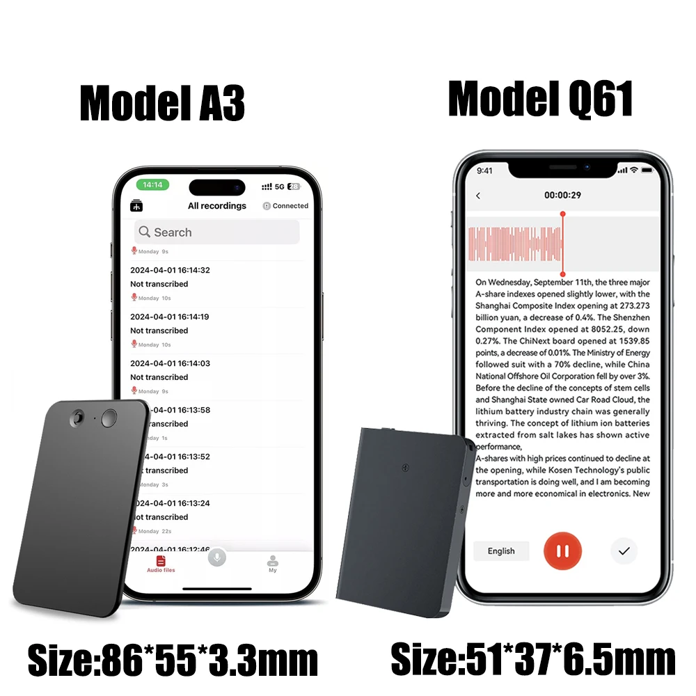 AI ChatGPT-4 Intelligent Voice Recorder Audio App