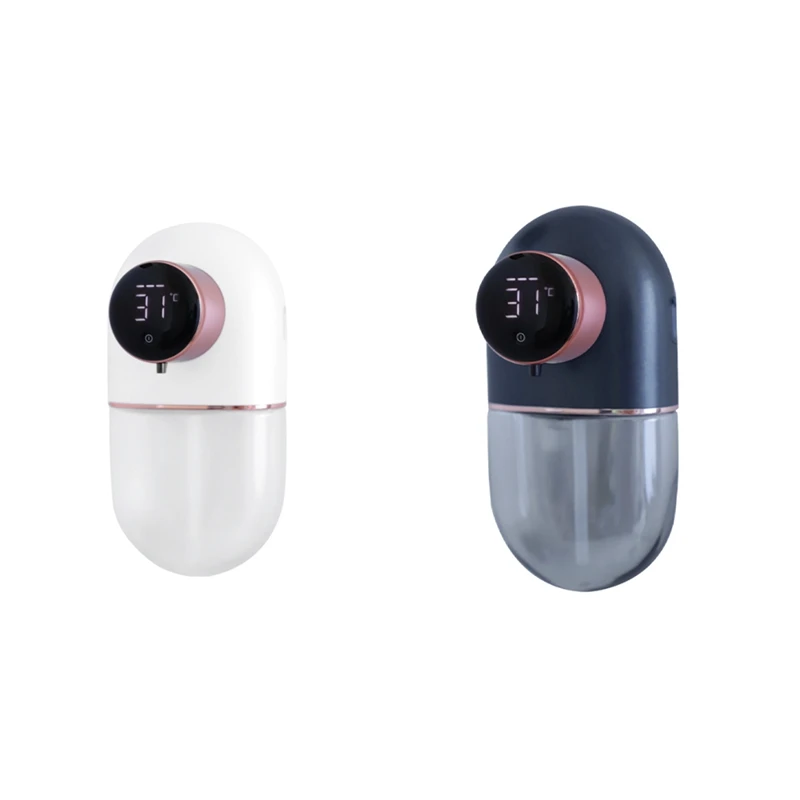 

1 Set Soap Dispenser Automatic Soap Dispenser USB Rechargeable Liquid Hand Washer Digital Display Foam Hand Black