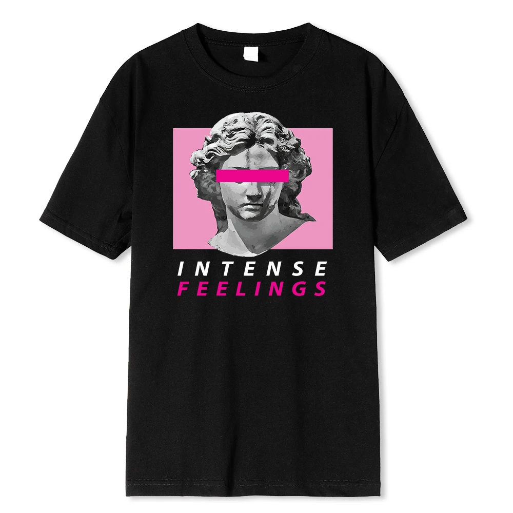 Sentimente intense amuzante vânzare fierbinte T-shirt bărbați moda moale de vară respirabil tee îmbrăcăminte hip hop personalitate tricou_voghion.com