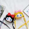Cute Wallet Kawaii Princess Crossbody Bag Silicone Coin Purse Waterproof Shoulder Bag Cartoon Wallet for Teen Girls Women 4