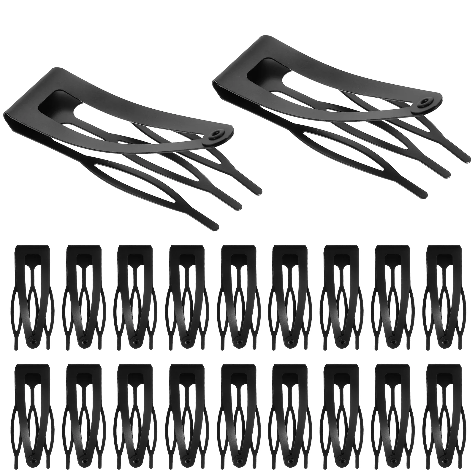 

30 Pcs Hair Clips for Girls Accessories Short Metal Small Tool Little 8-12 Snap Hairpin Women's