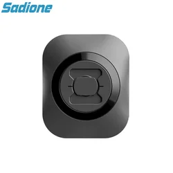 Universal Adhesive Phone Adapter for Quick Mounting on Motorcycles, Cars, and Bicycles (Black)