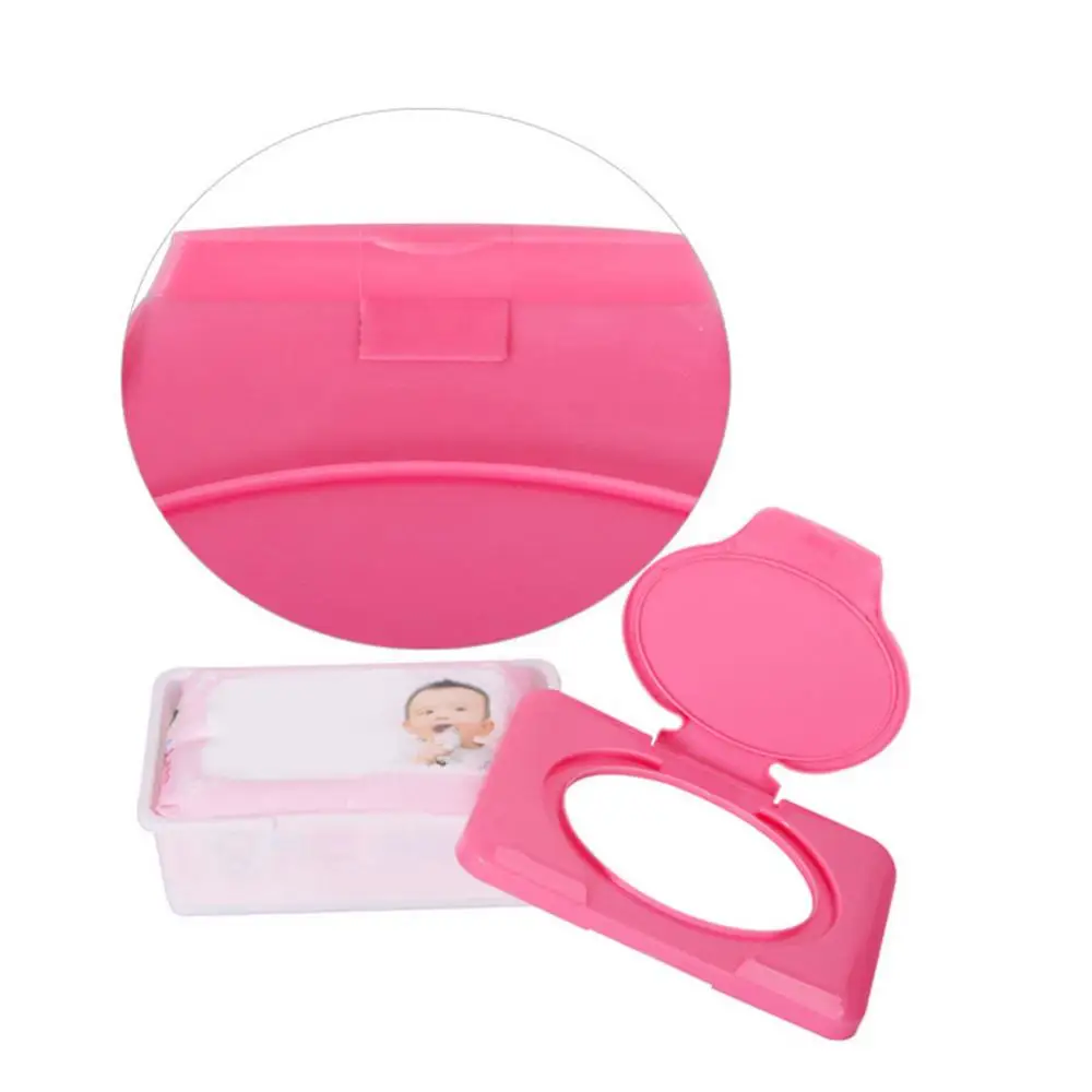 Wet Tissue Box Seal Baby Wipes Paper Storage Box Dispenser Holder Household Plastic Dust-proof Tissue Lid wet wipe case baby wipe case wet wipes case tissue dispenser tissue box wet wipes box