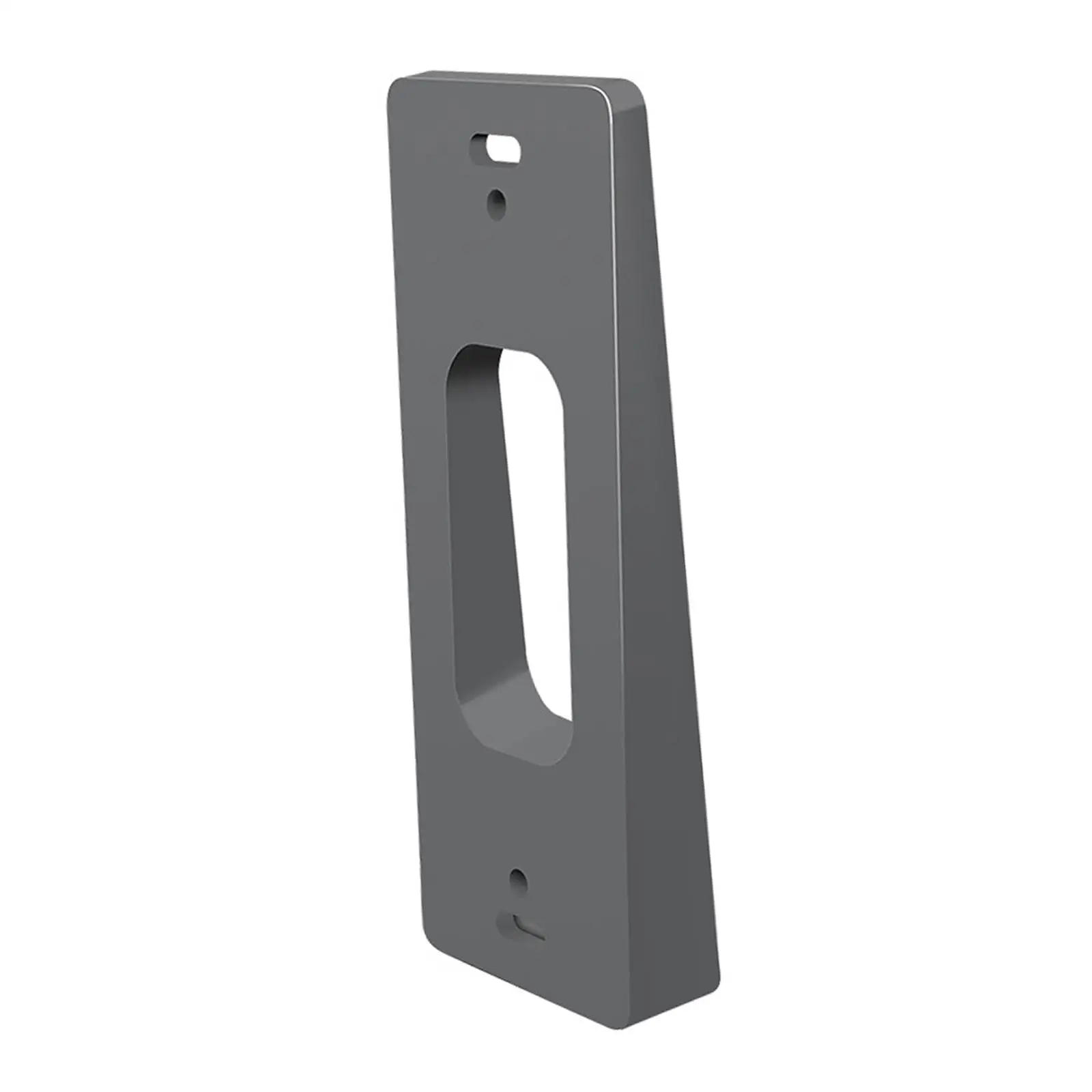 Video Doorbell Mount Adjustable Angle Doorbell Adjuster Mounting Plate Bracket Cover for Businesses Office Room Houses Apartment