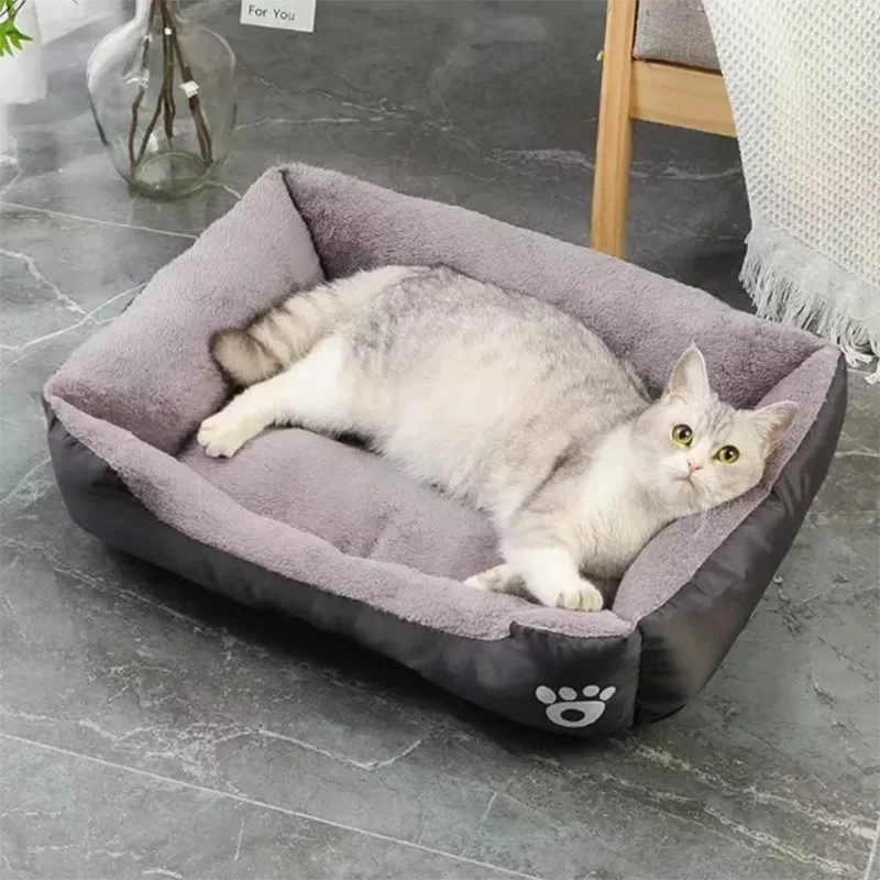 Pet Bed Cat And Dog Large Scale Soft Cotton Warm Waterproof Sofa Bed Universal For Cats Dog pet bed