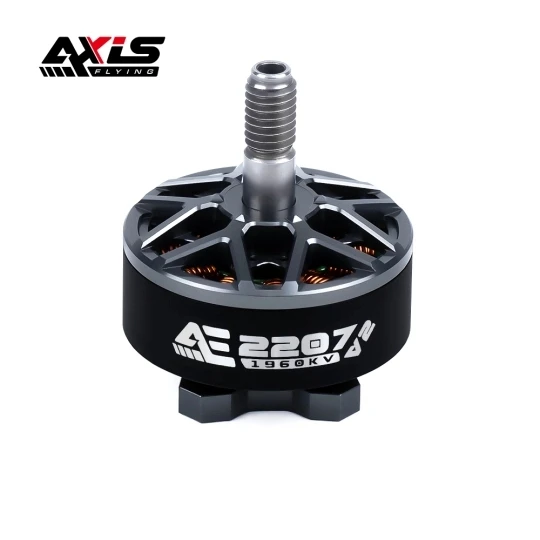 AxisFlying AE2207 V2 1860KV 1960KV 4~6S Lipo бесщеточный двигатель, вал 5 мм, подходящий 5-дюймовый пропеллер, дрон с цветочным принтом thumbnail 3