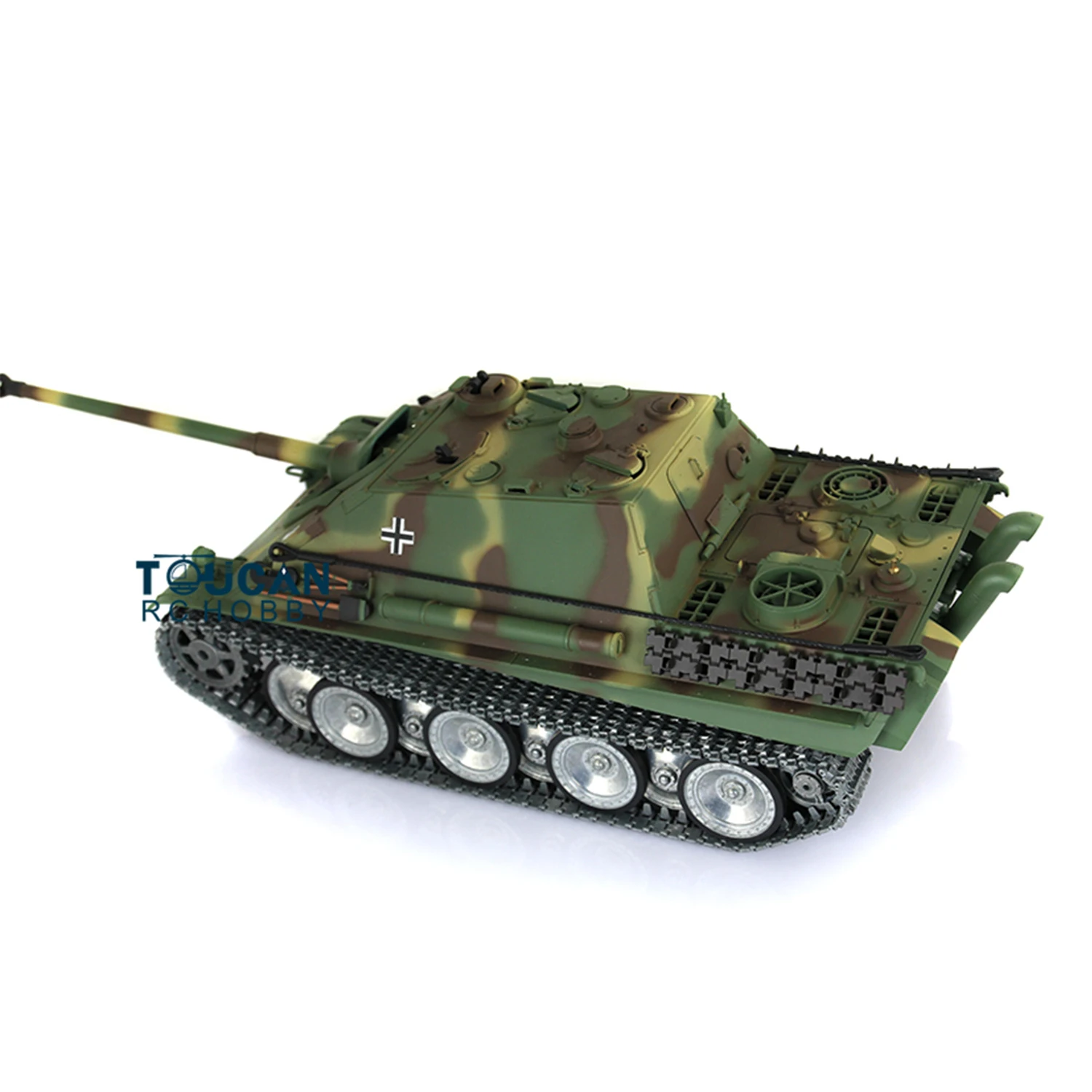 HENG LONG 1/16 7.0 Customized Jadpanther RTR RC Tank 3869 FPV Metal Tracks Wheels Remoted Panzer Car TH17442-SMT4 6