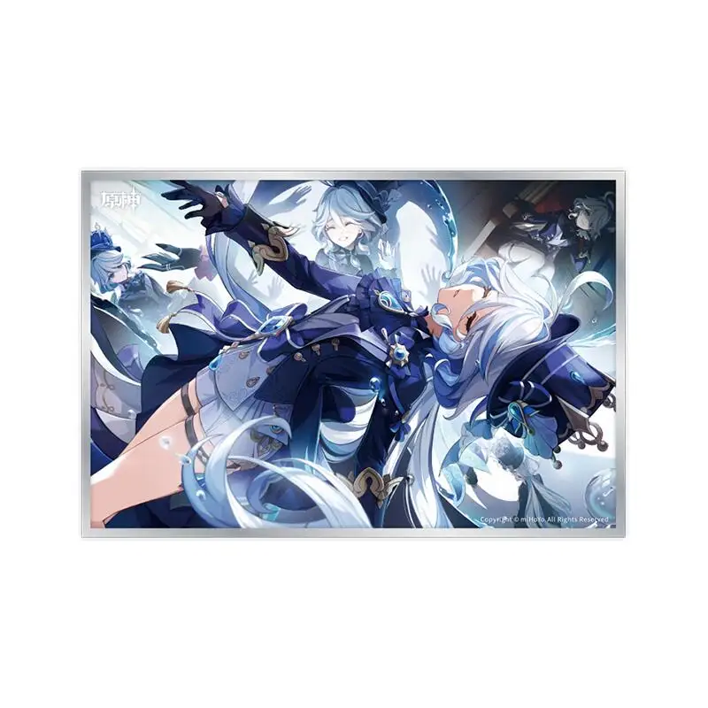 

Genshin Impact Desktop Decoration Figures Merch Color Paper Painting Series 1-Furina -Photo Album Collection