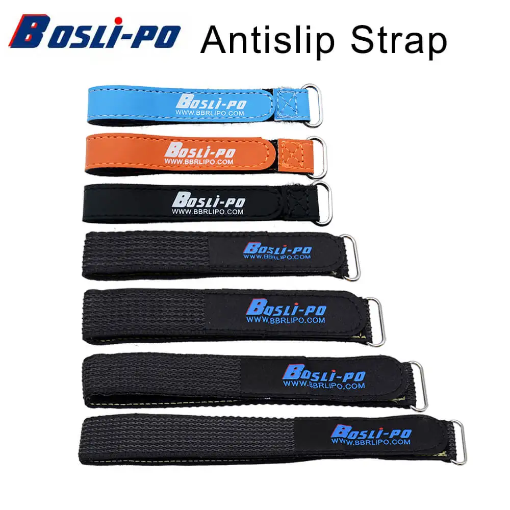4PCS Boslipo Batterie Strap Antislip Kevlar Für RC Flugzeug FPV Drone 5/7/10 Zoll Quadcopter Teile
