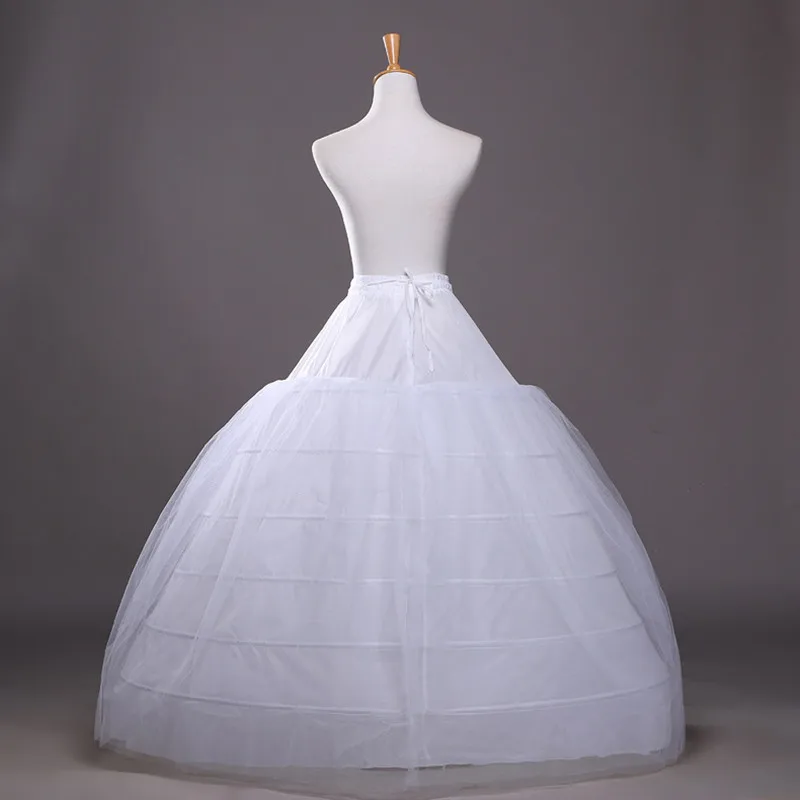 

plus-Sized Bride Wedding Dress Underskirt Large Diameter 130cm Six Steel Ring Two-Layer Super Canopy Underskirt