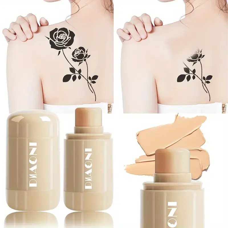 9 Color Concealer Stick Natural and Long-Lasting Base Repair Concealer Tear Groove Invisible Pore Foundation Stick Face Makeup