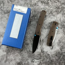 

BM535 Folding Knife 440C Blade Micarta Handle Pocket Hunting Tactical Survival Knives Outdoor Camping EDC Multi Tools