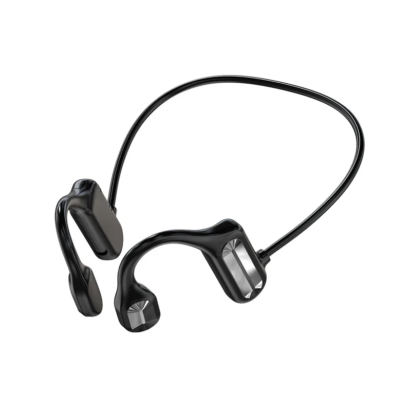 

Genai Bone Conduction Earphone Bluetooth Headphones Wireless Sports Earphone with Mic for Workout Open Ear Handsfree Headset