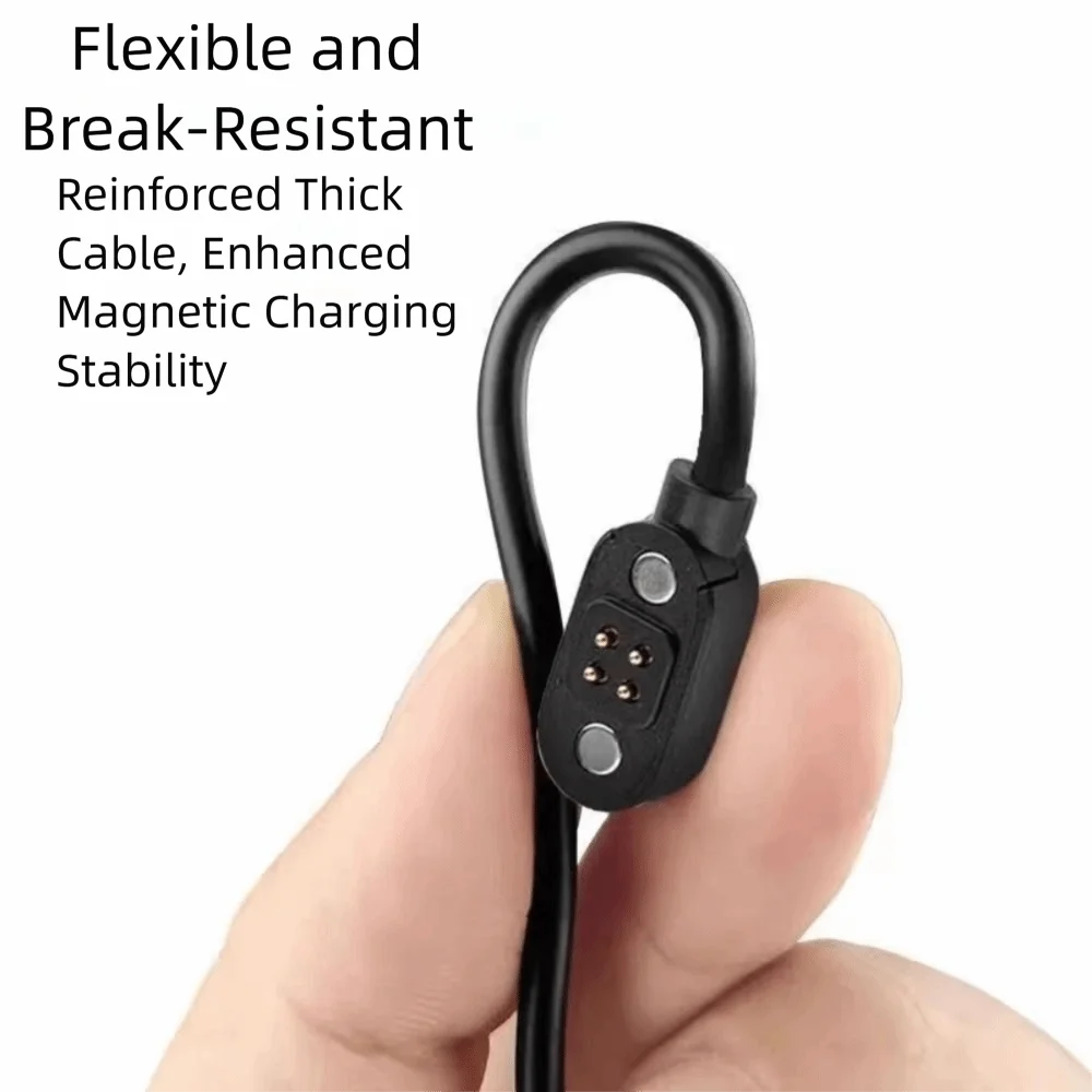 For Magnetic Bone Conduction Earphones Charger USB 5V 1A Charging Cable Wireless Waterproof Power Cord for YUANS X7/X8/X18pro