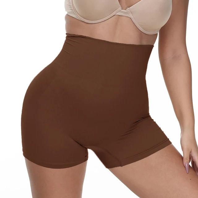 Spdoo High Waisted Body Shaper Boyshorts Tummy Control Waist