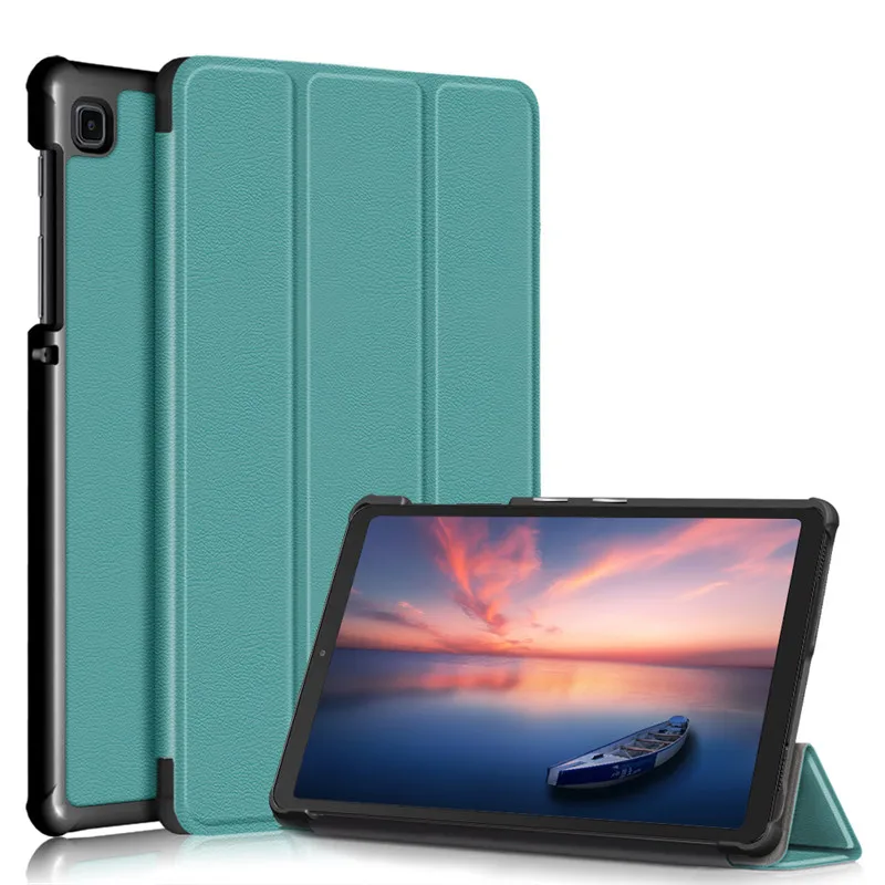 Magnetic Slim Trifold Stand Tablet Case with Soft Back