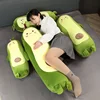 53~115cm NEW Happy Squishy Stuffed Avocado Doll Soft Green Fruit Plant Plush Toy Snuggle Buddy Xmas Gift 6