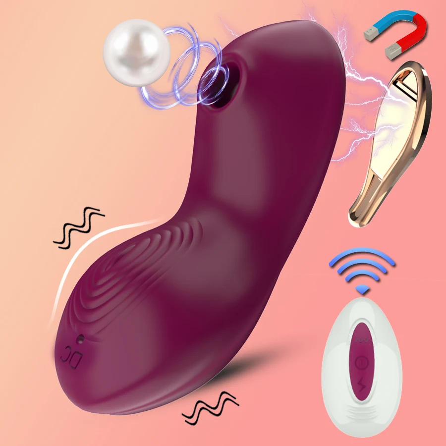 Διπλός μοτέρ φορετός δονητής για γυναικεία κλειτορίδα, μαγνητικός δονητής με τηλεχειριστήριο για σέξι εσώρουχα, διεγερτής σεξ παιχνιδιών ενηλίκων_voghion.com