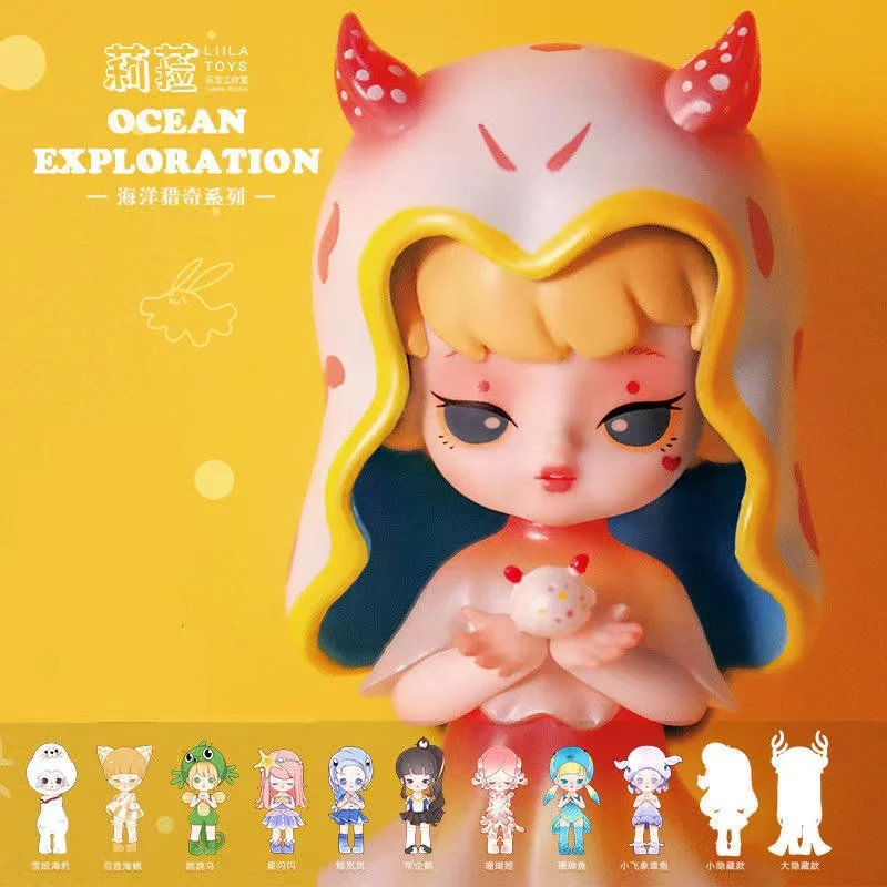 

Specify The Style Ocean Exploration Series Liila Blind Box Surprise Box Kawaii Liila Action Figure Doll Toys Gifts For Kids