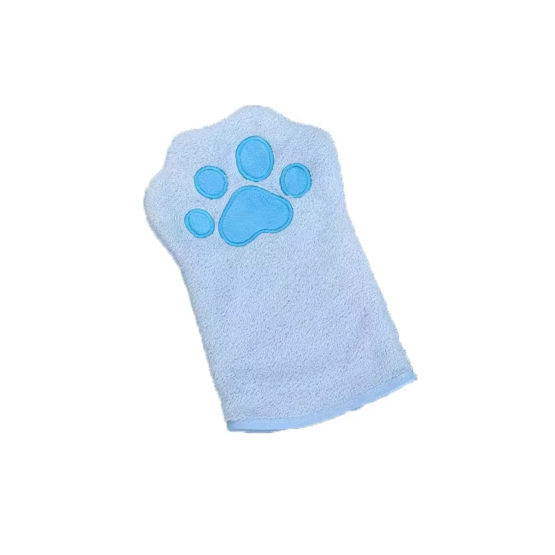 Microfiber Quick-Dry Pet Grooming Mitt and Towel Combo