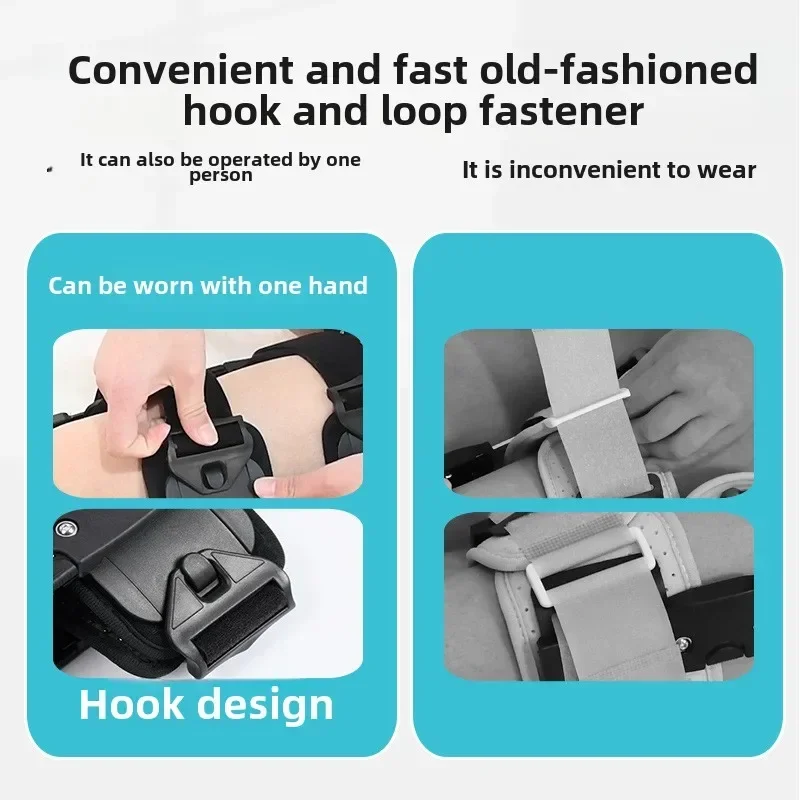 New Stabilizer After Surgery Adjustable Hinged Knee Brace Joint Surgical Fixation Fixation Stretcher Ankle Orthopedic Support 2