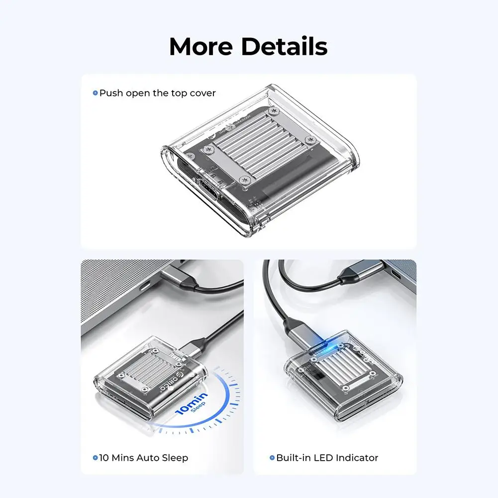 ̴ 2230 M.2 SSD Ͽ¡ NVMe ĳ, 10Gbps M.2 to USB C Ÿ   , PCIe SSD NVMe ĳ Z7N7