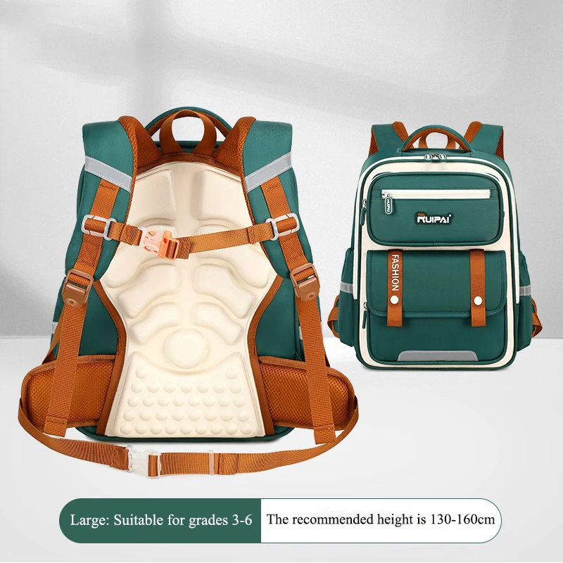 thumbnail image 1 of Mochila para niños de 3 a 6 grados, reducción de carga, fabricantes de múltiples capas, venta al por mayor, mochila escolar en la nube, protección de la columna vertebral para escuela primaria masculi, 1 of 5