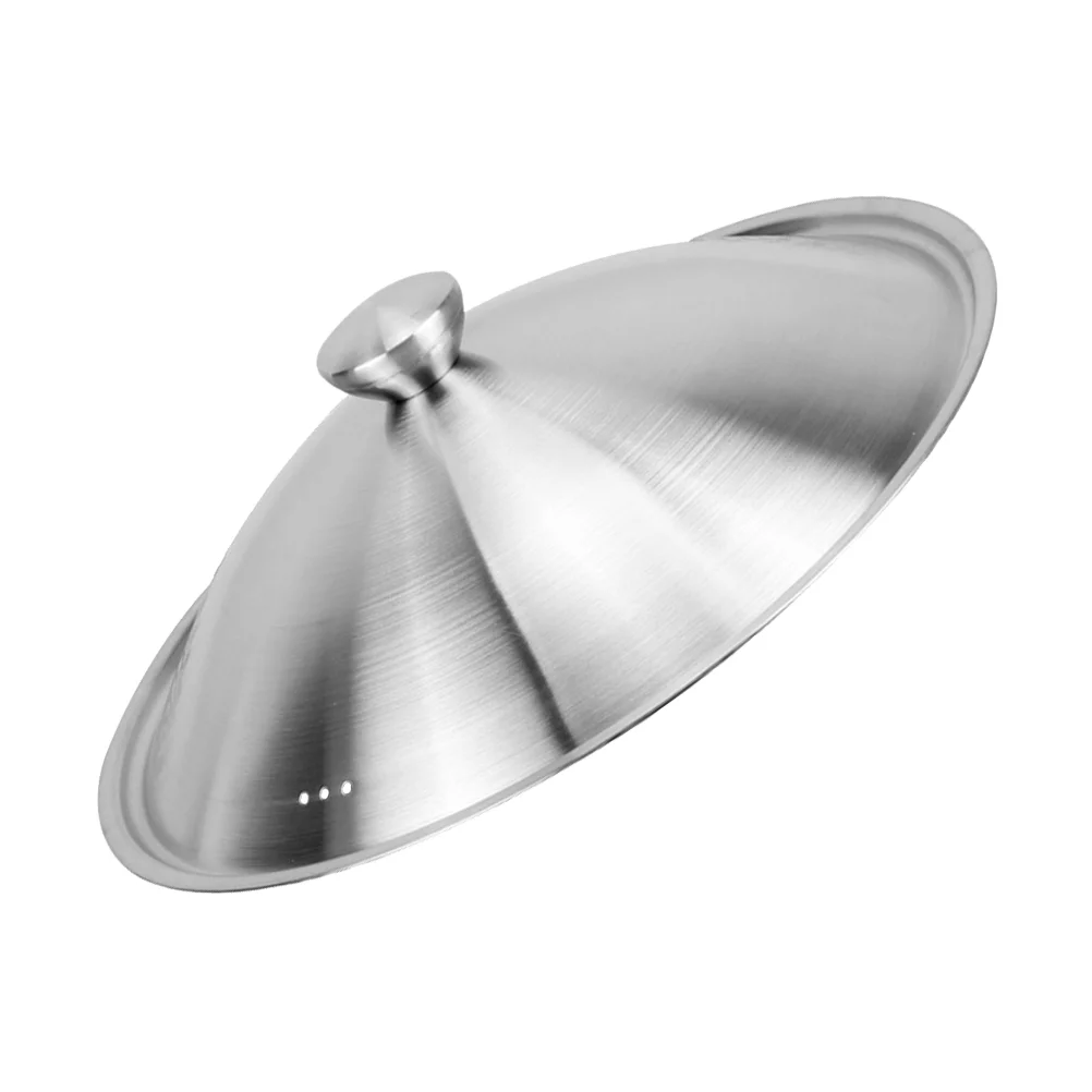 

Stainless Steel Pot Lid Universal Pans Lid Cover Cooking Pot Skillets Lid Dome Lids Replacement Frying Pan Cover Lids Pot Cover