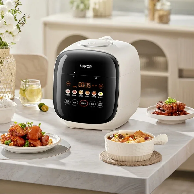 DK150: Compact Electric Pressure Cooker, DualPot MultiFunction Rice Cooker, Small Automatic HighPressure Soup Cooker for Home 3