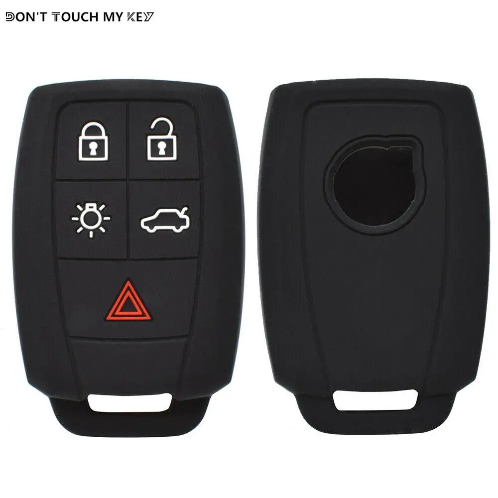 5 Pulsanti Per Volvo Xc90 C70 S60 D5 V50 S40 C30 Keyless Remote Key Cover Shell Skin Holder Portachiavi In Silicone Fob