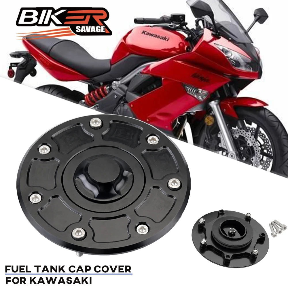 

Motorcycle Fuel Tank Cap For KAWASAKI NINJA 500R ZX-6R/9R ZZR 250 ZR ZRX 400 1100 ZEPHYR GPZ Oil Cover Lockless Accessories