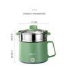 Mini Non-stick Pan Electric Cooking Machine Household 1-2 PeopleSingle/Double Layer Hot Pot Multi Electric Rice Cooker EU Plug 6