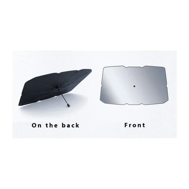 Sunshade Umbrella sunshade Car front windshield sunshade Car sunshade Car with sunshade folding sunscreen sunshade 2