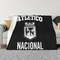 Atletico Nacional Colombia Medellin Futbol Blanket Fluffy Fashion High-Quality Bedding Throws For Sofa Bedroom 1