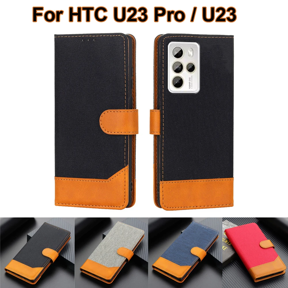 Custodia A Portafoglio In Pelle Per Capa Htc U23 Pro Custodie Per Telefoni Custodia A Libro Flip Case Per Capinha De Celualr Htc U23 U 23 U23Pro Musli