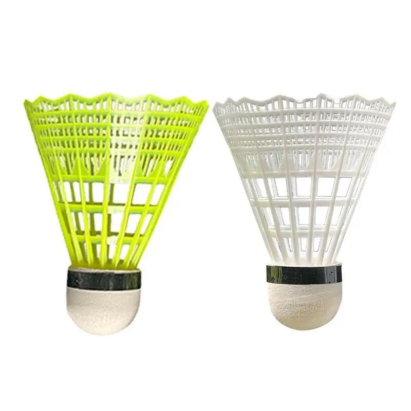 3/6Pcs Nylon Badminton Shuttlecocks with Great Stability Durability Indoor Outdoor Sports Training Balls