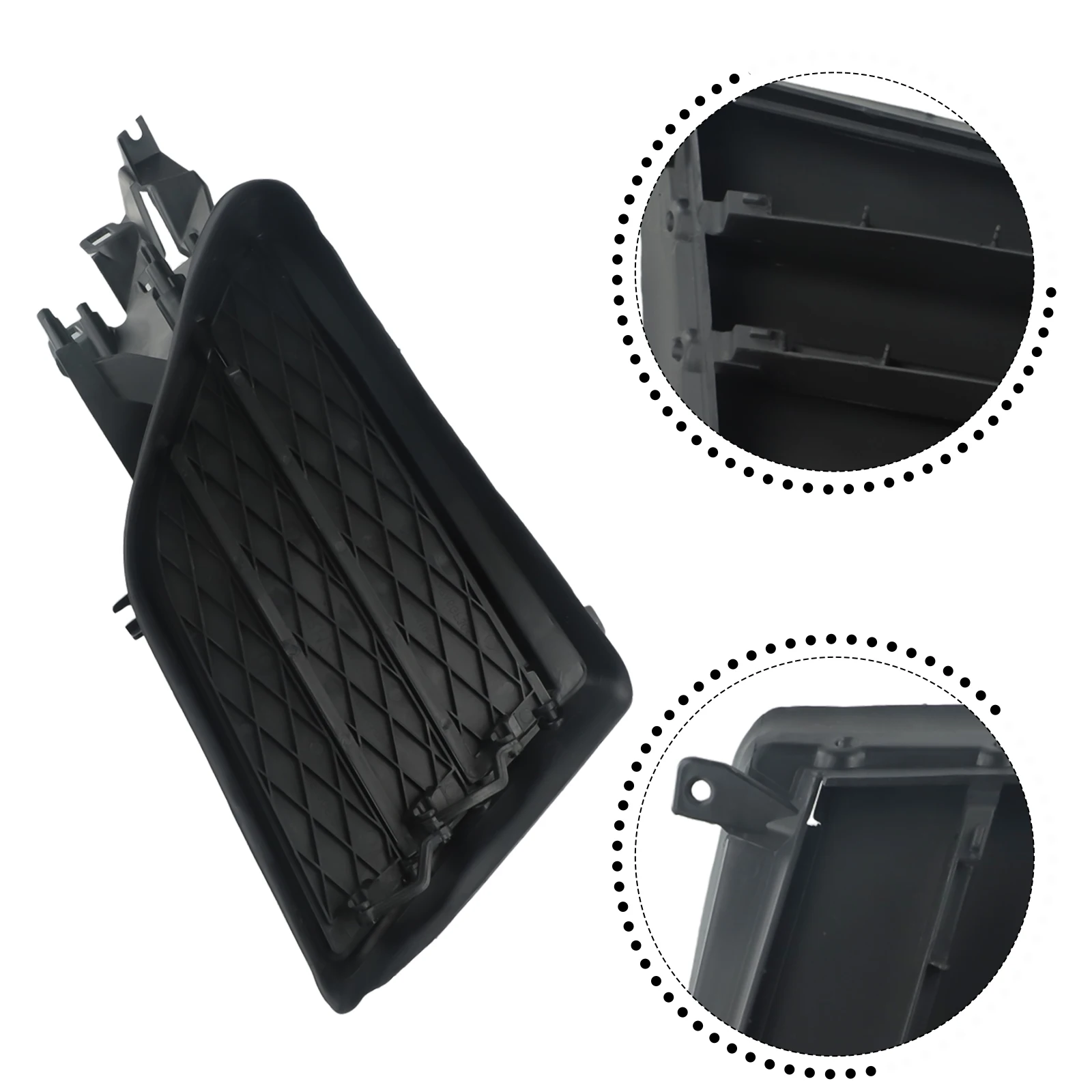 

Direct Replacement Active Grill Accessories Air Shutter Black For Tesla Model S Front Plastic Right Active Grill