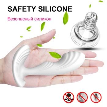 Double Penetration Dildo Vibrator Wireless Remote Control Strapon Sex Toys Anal Plug G-spot Couple Sex Toys Tied To The Penis 4