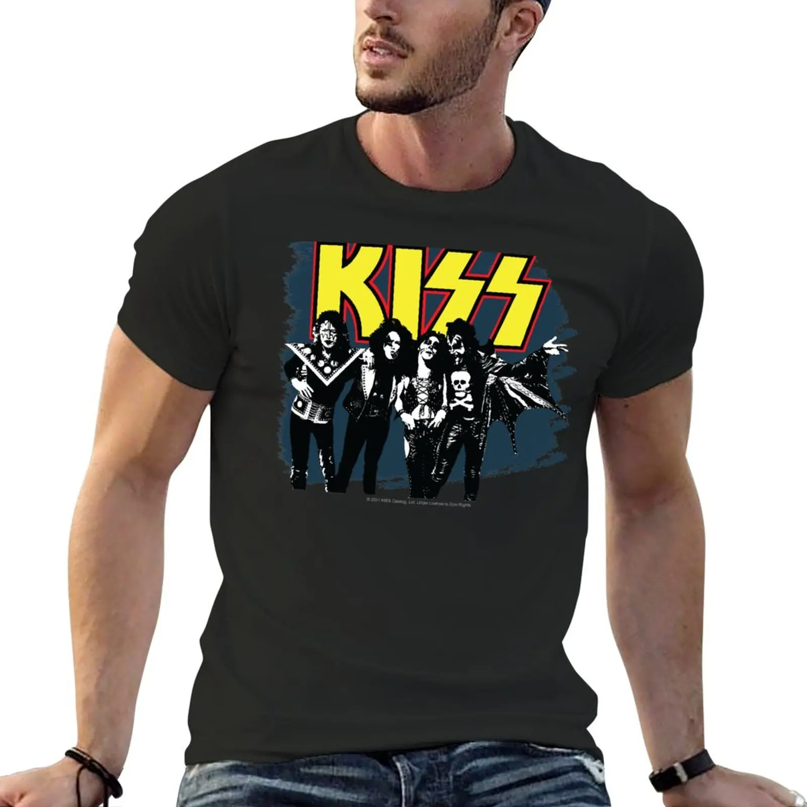 

New KISS 74 Central Park Stroll T-Shirt summer clothes kawaii clothes graphic t shirts mens t shirt graphic