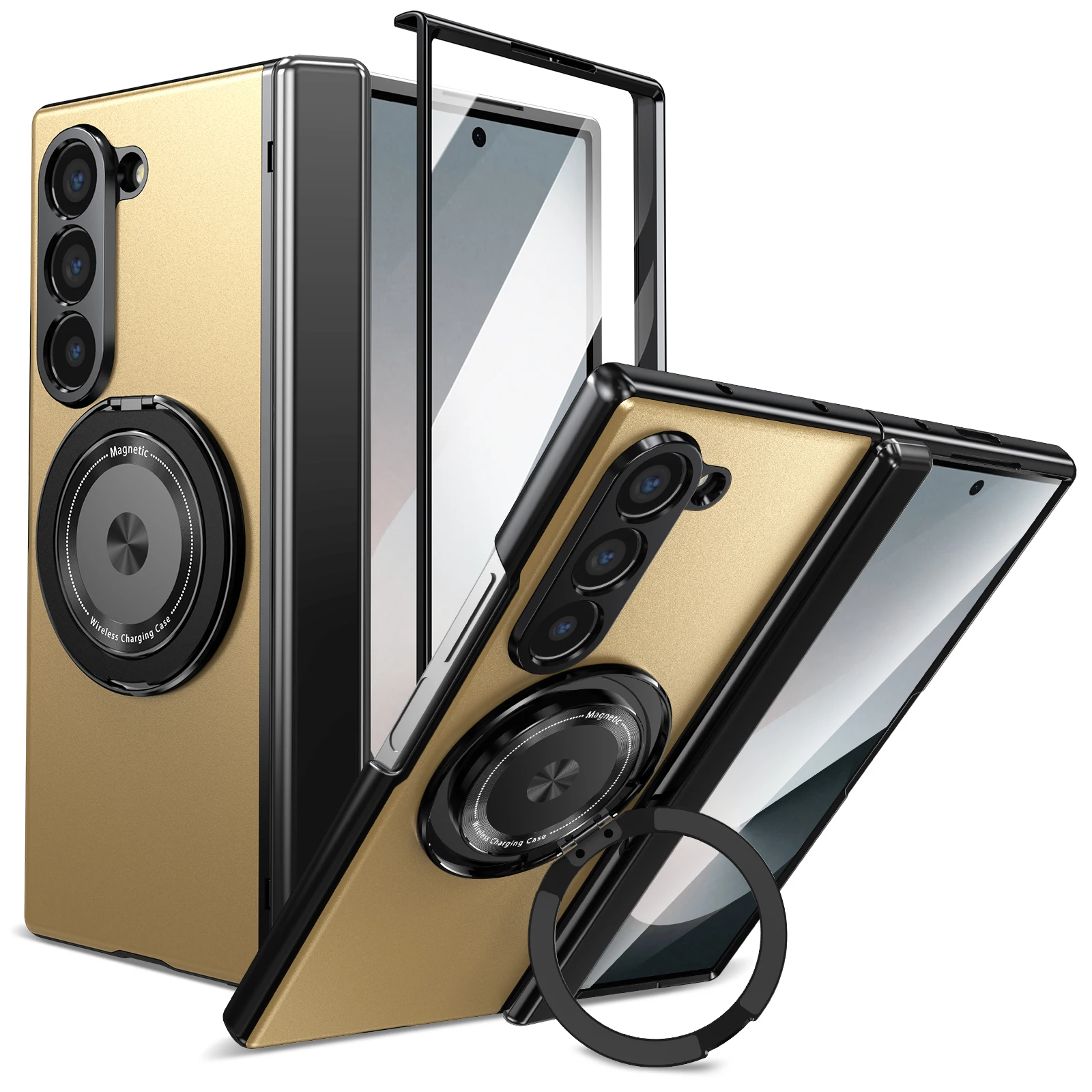 غلاف حماية VIETAO بظهر من الألومنيوم متوافق مع Sam...