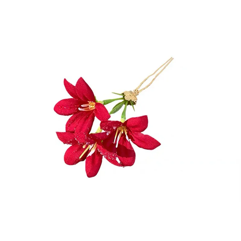 Sommerliche Strand-Haarspangen mit Blumen, neue süße Blumen-Haarclips, Haar-Accessoires für Frauen und Mädchen, Party-Haar-Accessoires – Detail 19