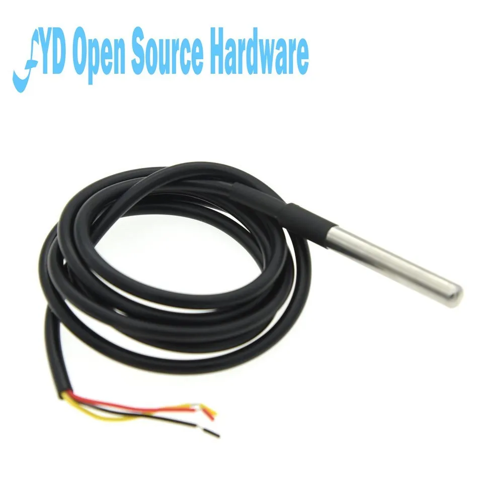 1pcs Direct waterproof DS18B20 digital temperature sensor (probe) a ...