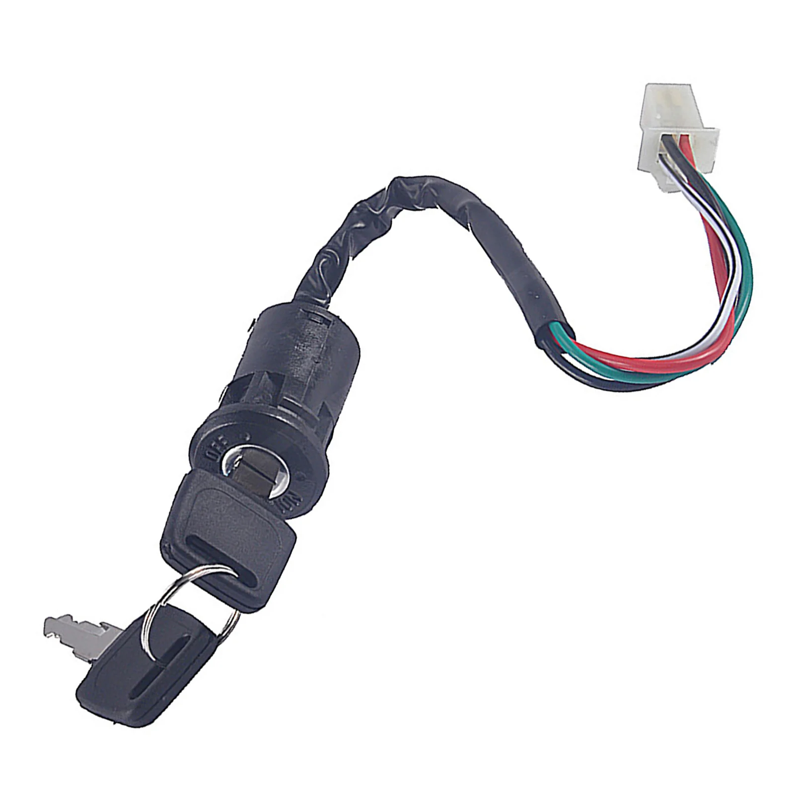 Ignition Lock Key Replacement Plug and Play Size Easy Installation Ignition Switch for Motorcycles