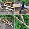Axe Handle Hammer Wood Replacement Handle Long Curved Durable Axe Handle Wood Handle For Home Farm Garden Axe Supplies 2