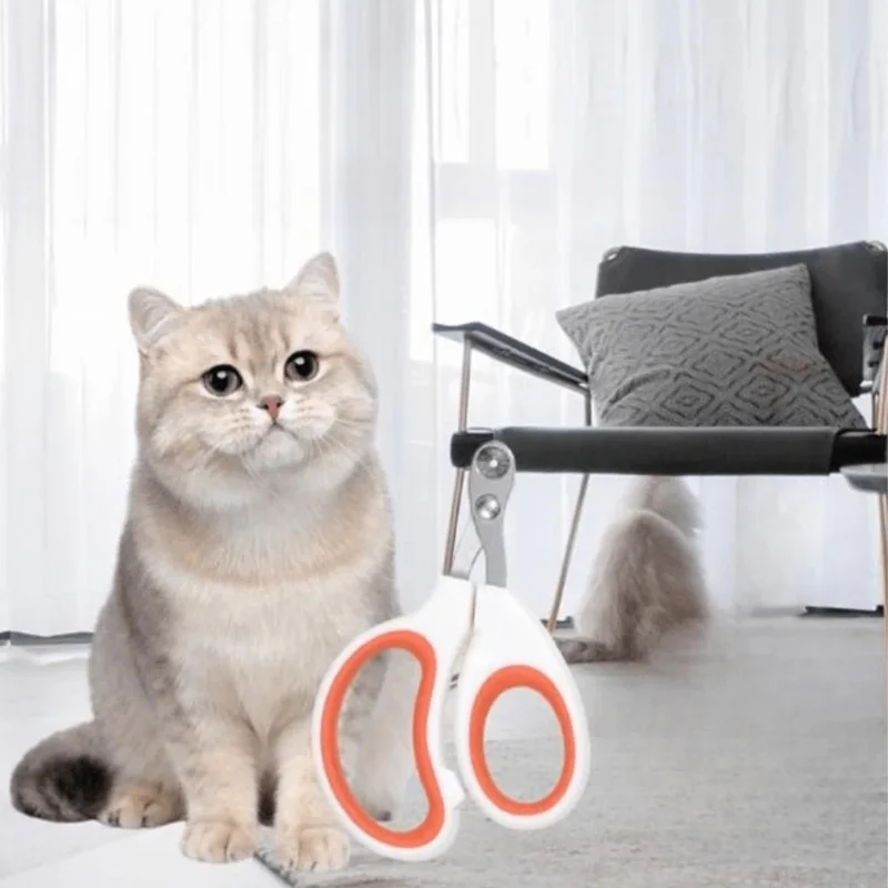 Professional Cat Nail Clippers for Small Cat Dog Stainless Steel Puppy Claws Cutter Pet Nall Grooming Clippers Trimmer 2