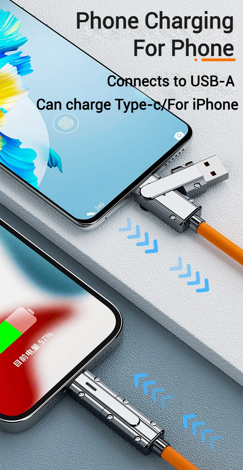 اكتب C إلى كابل Typec 2 في 2 66 واط Pd شحن سريع Usb C إلى Usb C إلى iPhone مناسب لأجهزة iPad phone من hwau شاومي soma Redmi